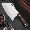 Fabricante Original Acero Inoxidable Cocina Doméstica Cuchillo de Cocina Doble Propósito de Chef para Rebanar y Cortar Carne Huesos Picador Cuchillos de Cocina Yangjiang