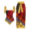 Traje de Baño Conservador Conjunto Europeo y Americano 2025 Cubre Vientre Delgado Vacaciones Playa Aguas Termales Bikini Conjunto Retro Francés