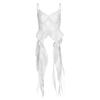 Transfronterizo 2024 Estilo Europeo y Americano Verano Nuevo Chaleco de Tirantes Sexy sin Espalda de Color Sólido Ajustado Street Fashion para Mujer