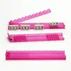 Amazon Transfronterizo Acrílico Mahjong Forma de Abanico de Ola Antideslizante Transparente Regla de Empuje Estante de Mahjong Regla de Fila de Mahjong de Alto Valor