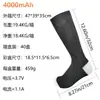 Calcetines Calefactables Especiales Transfronterizos con Carga Invierno Calentamiento a Prueba de Frío Calcetines para Pies Calefactables Esquí al Aire Libre y Ciclismo Calcetines Calefactables Eléctricos