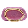 Bolso de Mano Transfronterizo Nuevo Importado Bolso de Mano de Diamantes para Cena Bolso de Mano Diagonal de un Solo Hombro Bolso de Mano de Diamantes para Banquete de Bodas para Mujeres