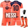 2526 Jersey de Pedri Uniforme de Equipo Deportivo Barcelona Segunda Equipación Naranja Uniforme de Fútbol Liga de Campeones No. 10 Traje Yamal