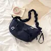 Bolsa de Bolinhas para Mulheres, Nova Moda de Verão 2026, Bolsa de Ombro Tendência, Grande Capacidade para Aula e Deslocamento, Bolsa Transversal Dumpling