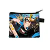 Nuevo Monedero de Jojo's Bizarre Adventure Bolsa para Monedas con Cremallera de Dibujos Animados Linda Bolsa Pequeña de Almacenamiento para Estudiantes Venta al por Mayor