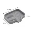 Amazon tapete de drenaje de silicona para cocina, tapete recolector de agua a prueba de salpicaduras para grifo, tapete antideslizante de almacenamiento para encimera del hogar, jabonera