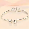 Pulseira Pixiu da Sorte Fortuna Vintage com Contas de Lua Crescente Auspiciosas Pulseira Pixiu Pulseira de Couro Joias de Sino