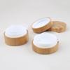 Tapa de Bote de Crema Facial de Bambú Tapa de Bambú Cosmética Tapa de Bola de Bambú Tapa de Madera Atomizador Tapa de Bambú Cosmética Tapa de Madera