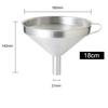 Embudo de Acero Inoxidable 316 Embudo para Vino Cocina Hogar Diámetro Grande y Pequeño Embudo para Fugas de Vino Aceite con Filtro