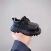 Nuevos Zapatos Infantiles Primavera 2026 - Elegantes Zapatos de Cuero Retro para Niños, Estilo Británico, Chic y Versátiles, Zapatos de Plataforma para Niñas