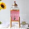 Pote Vintage de 5L para Mel e Suco de Limão Doméstico Mesa de Sobremesa Interruptor Máquina de Bebidas Geladas Self-service para Restaurante Chaleira Comercial de Água Fria