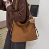 Bolso Tote Estampado de Leopardo para Mujer 2026 Nuevo Otoño Merade Bolso de Hombro Único para el Trabajo Bolso Cruzado Tipo Cubo de Gran Capacidad