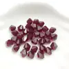 Cuentas de cristal de doble punta de 3 mm a 6 mm para joyería DIY, accesorios para abalorios, cuentas chapadas con diamante, accesorios para ropa
