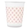 Taza de papel engrosada Deli 9570 250ml desechable no se deforma fácilmente sin olor peculiar 50 tazas para oficina y hogar