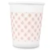 Taza de Papel Deli 9570 Paquete de 50 Papel Espesado Aislamiento Taza de Papel para el Hogar Taza de Papel para Oficina Taza de Agua para Negocios