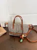 Bolso Cubo Vintage de Alta Gama Nuevo 2026 para Mujer, Bolso Cruzado Único y Elegante con Cadena, Bolso de Mano Versátil para el Día a Día