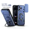 Modelo Nuevo Adecuado para iPhone 18 Pro Max, Funda Protectora para Teléfono Anti-Caídas con Ventana Deslizante, Cubierta Protectora con Soporte Magnético Apple 17