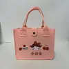 Bolsa de Tote de Dibujos Animados Souvenir de Celebridad de Internet Bolsa de Tote para Fiesta de Luna Llena de Bebé Bolsa de Compras Bolsa de Fieltro para Banquete de Cien Días Regalo de Primer Cumpleaños