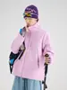 Chaqueta impermeable con costuras selladas, forro de polar para abrigar, hebilla magnética, abrigo de montaña con capucha, chaqueta cortavientos unisex