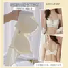 Sujetador push-up de algodón modal para busto pequeño para mujer, copa fina transpirable, sin varillas, anti-flacidez, sujetador sexy de encaje
