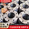 Flange de aço inoxidável 304 aço carbono, flange de solda plana, flange roscado de solda de topo com pescoço, placa de flange soldada forjada de solda plana