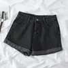608 Shorts de Mezclilla Pierna Ancha para Mujer Verano Holgado Ancho 2022 Nuevo Cintura Alta Adelgazante Versátil Línea A Tendencia Estudiante