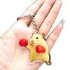 Llavero Acrílico de Hámster Lindo 2D Transfronterizo Accesorios Deportivos Animal de Fútbol Baloncesto Golf Colgante para Estudiantes