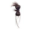 Peluca de cabeza Marubeni, diosa fresca Chen Du Ling, cabeza de flor de dragón Marubeni baja, pluma de pollo, lazo para el cabello medio atado, bolsa para el cabello