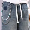 Nuevos Productos Transfronterizos Europeos y Americanos, Cadena para Pantalón de Doble Capa con Perlas de Nicho Versátil Retro, Cadena para Pantalón de Accesorios de Moda y de Alta Gama