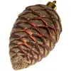 Colgantes de Navidad de Plástico, Bolas de Navidad Galvanizadas, Piñas Falsas para Decoración Navideña, Regalos de Navidad, Colgantes con Forma Especial