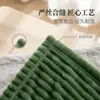 Manta de Franela Polar Rayada para Dormir sin Preocupaciones de Comercio Exterior Manta para Siesta en la Oficina Manta para Sofá del Hogar Manta de Viaje para Acampar al Aire Libre