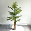 Fábrica de origen simulación bambú fino red Kwai网红 decoración del hogar estilo nórdico diseño de paisaje con plantas verdes para balcón