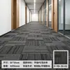 Tapete Quadrado para Escritório B1 Tapete Retardante de Chamas Tecido Não Tecido Ecológico Base de PE Tapete para Sala de Conferências de Edifício de Escritório