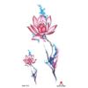 Impermeable pequeño tatuaje de brazo completo pegatina símbolo tótem animal calavera en stock al por mayor pegatina de tatuaje de texto