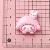 Serie de corderos brillantes de dibujos animados accesorios de resina DIY joyería horquilla hecha a mano funda para teléfono móvil taza de agua adorno para la cabeza al por mayor