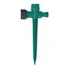 Tapón de suelo de plástico aspersor automático boquilla triangular base de aspersor tapón de suelo para jardín y césped accesorios para tapón de suelo
