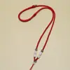 Corda Ajustável para Colar com Pingente de Jade, Corda para Pendurar Pixiu Guanyin Buda, Corda Preta para Pingente de Jade Unissex, Corda de Alta Qualidade