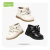 [Oferta Especial] Botas de Cuero para Niñas Snuffy Invierno Dibujos Animados Infantiles Conejo Forradas de Felpa Cálidas Botas de Algodón para Bebé
