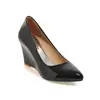 Zapatos Planos Casuales de Charol con Punta Baja para Primavera y Otoño Cuñas Zapatos Casuales Zapatos de Tacón Alto 31-43 Zapatos de Exportación