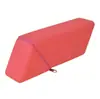 Estuche de Silicona de Pie, Caja de Almacenamiento Inclinada de Doble Propósito, Portalápices de Escritorio de Gran Capacidad, Estuche de Papelería Retráctil Portátil para Estudiantes