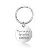 Nuevo llavero para pareja Te amo, los fabricantes favoritos de cabrones pueden ser personalizados con letras