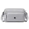 Bolsa Transversal para Mulheres 2026 Nova Tendência Mochila Simples Grande Capacidade Leve Bolsa de Ombro Casual Estilo de Rua Texturizada Bolsa Feminina