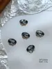 Pedras Strass K9 Formato de Ovo de Pombo para Nail Art, Pedras Strass Oval Coloridas Brilhantes de Luxo para Decoração de Unhas Atacado
