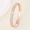Joyería Transfronteriza Nuevo Estilo Moda Europea y Americana Versátil y Elegante Broche de Zirconia Microincrustada Pulsera Joyería Colorida Pulsera Venta al por Mayor