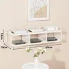 Soporte sin perforación para decodificador de TV, estante de almacenamiento para proyector, estante simple de pared para router