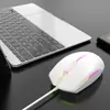 WQ9521 traje de teclado y ratón con cable usb oficina negocios tapa de tecla color chocolate