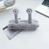 Diadema de Caracol de Peluche de Dibujos Animados Coreanos con Tentáculos Grandes, Cara Linda para Lavar la Cara, Maquillaje, Diadema para el Cabello, Diadema para Lavar, Accesorios para el Cabello Estéreo