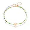 Collar de Cuentas de Arroz de Color Estrella de Mar Bohemio Transfronterizo Traje Collar Dulce Multicapa con Cuentas de Tortuga Pequeño Fresco