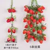 Modelo de Atrezo Colgante de Cuerda de Verduras Simulación Granos Maíz Chile Rojo Colgante Adorno Colgante de Casa de Campo Decoración