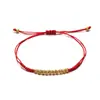2025 Año del Serpiente Cuerda Roja Tejida a Mano Transportador Serpiente Fu de Yi Si Este Año de Vida Regalo Pequeño Pulsera de Cuerda China Nueva